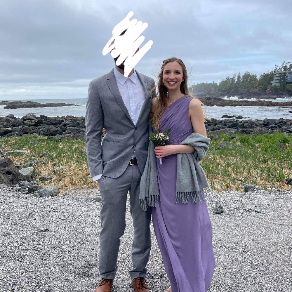 Purple Bridesmaid Dress